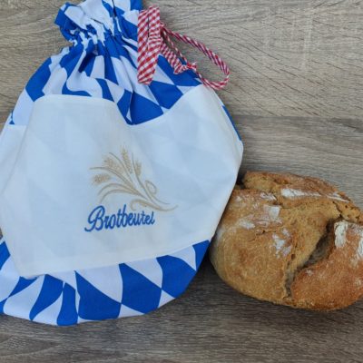 Brotbeutel Bayerisch mit Stickerei