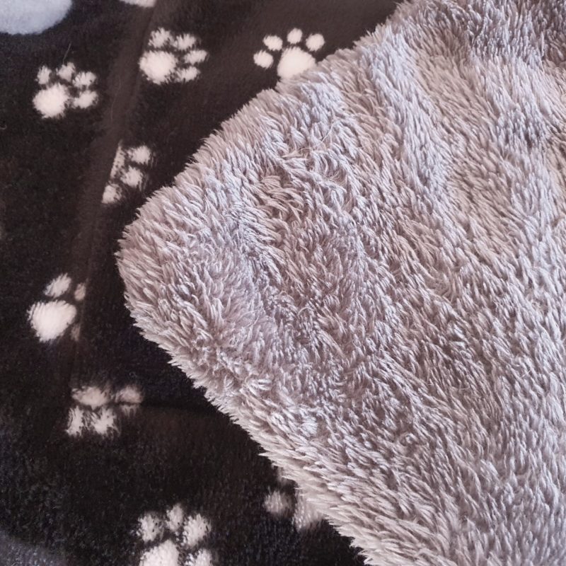 Sofaschoner für Hunde, Wellnessfleece weiches kleines Deckchen als Schutz für Sofa