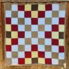 Patchworkdecke aus Kleidung Verstorbener