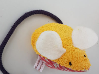 Katzenspielzeug mit Baldrian, MIC-Mause, handmade