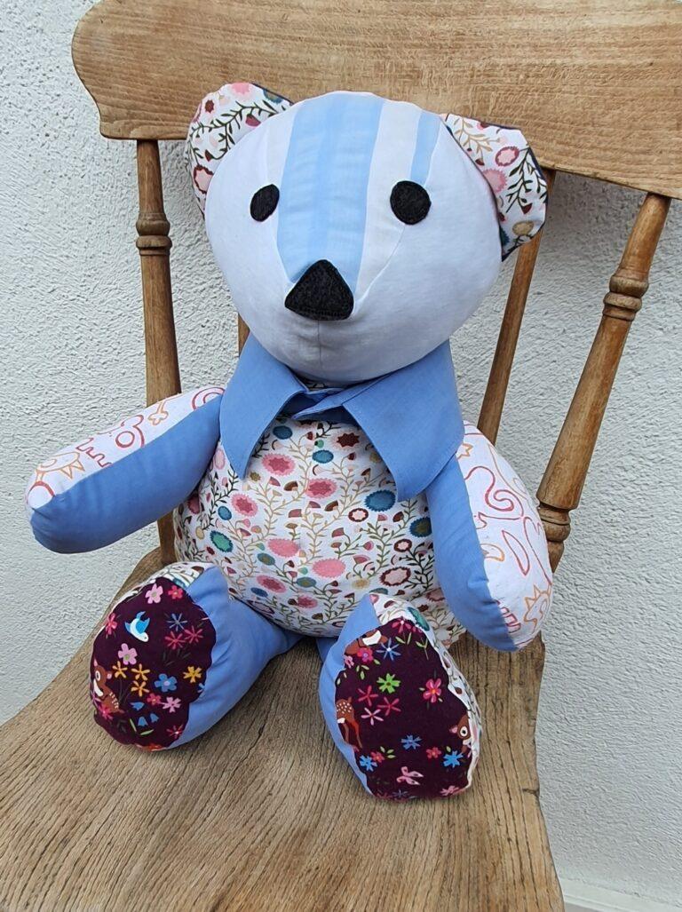 Bär aus Kleidung Verstorbener (Memory Bear) nähen lassen Bär aus Kleidung Verstorbener (Memory Bear) nähen lassen