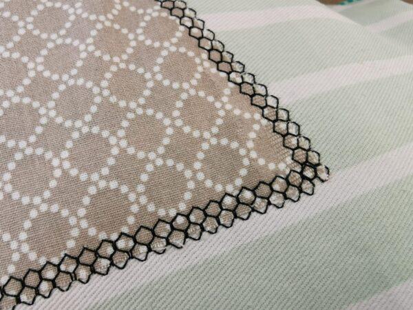 Detail - schöne Applizierstiche