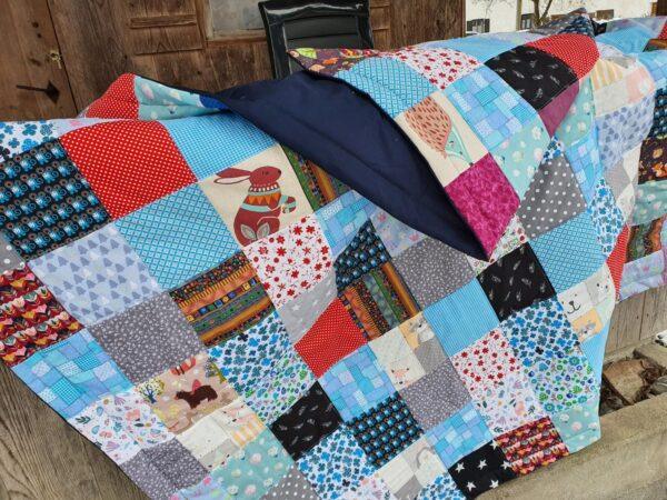 Patchworkdecke DouDou – Bild 19