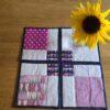 Platzsets 4er Set Patchwork / Cocktail Untersetzer / Patchwork Mitteldeckchen, Table Topper