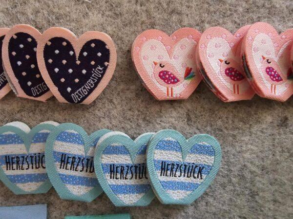 Flohmarkt - Stoffetiketten, handmade Labels