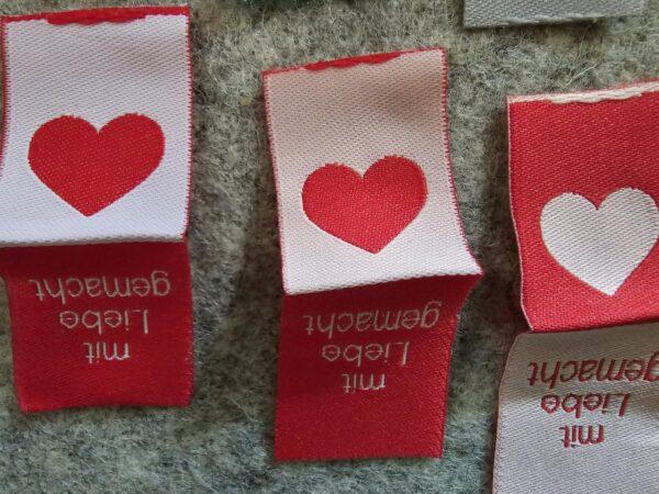 Flohmarkt - Stoffetiketten, handmade Labels