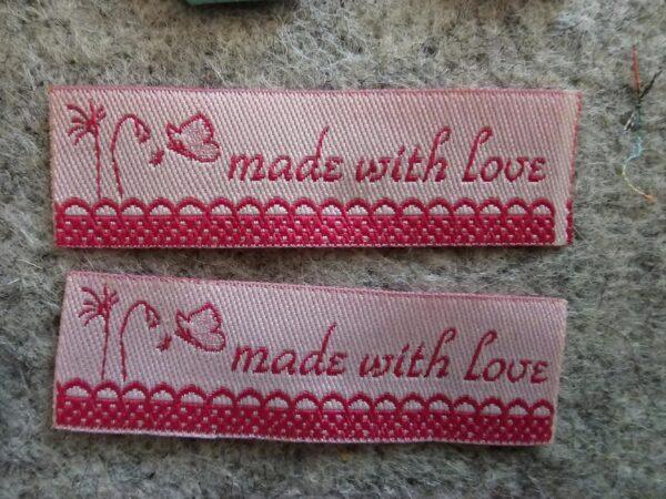 Flohmarkt - Stoffetiketten, handmade Labels