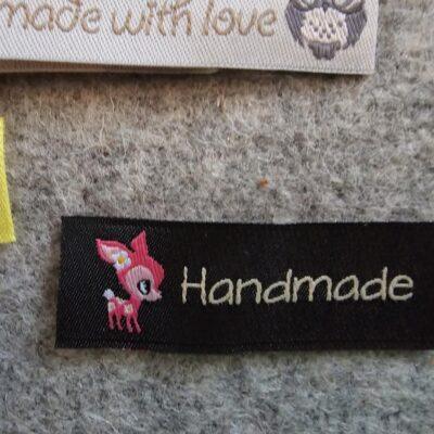 Flohmarkt - Stoffetiketten, handmade Labels