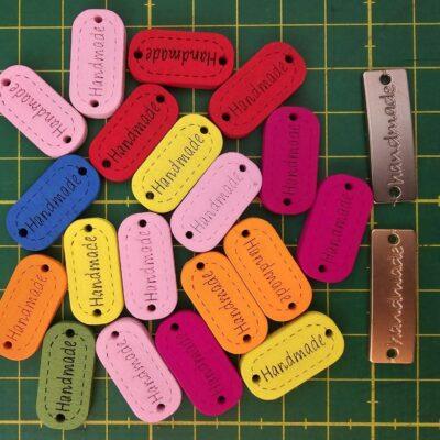 Flohmarkt - Stoffetiketten, handmade Labels