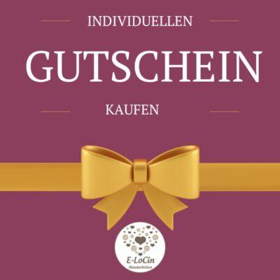 Gutschein kaufen, Handarbeiten, E-LoCin Handarbeiten Gutschein kaufen