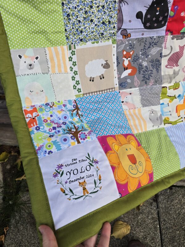 Patchworkdecke DouDou
