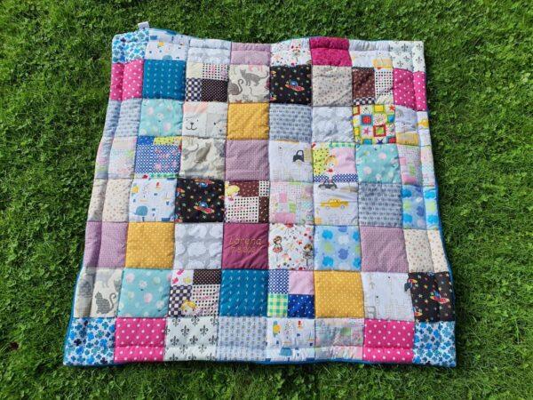 Patchworkdecke DouDou – Bild 4