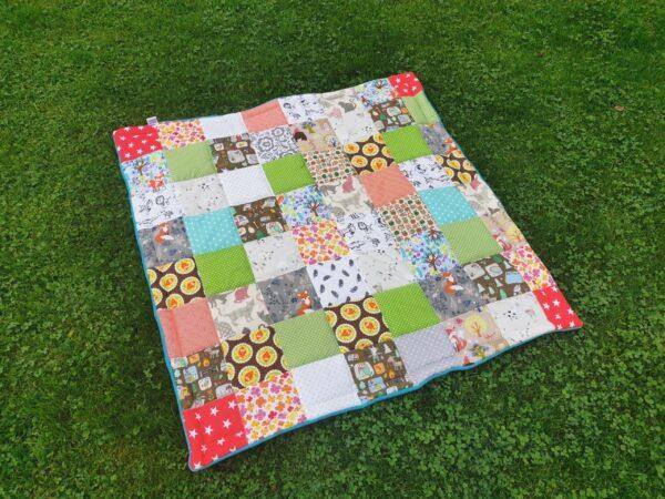 Patchworkdecke DouDou – Bild 6
