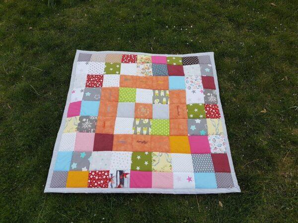 Patchworkdecke DouDou – Bild 10