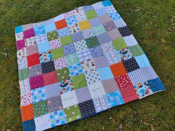 Patchworkdecke DouDou – Bild 9