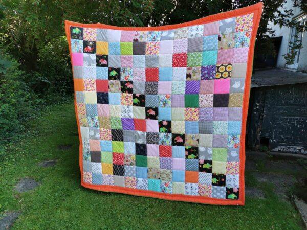 Patchworkdecke DouDou – Bild 5