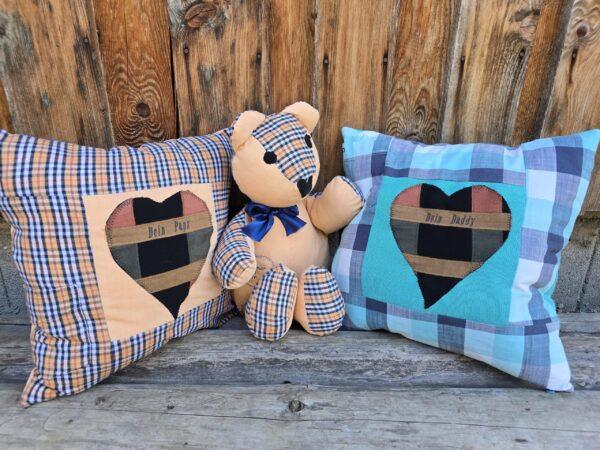 Memorybear BENNY aus Kleidung – Bild 2