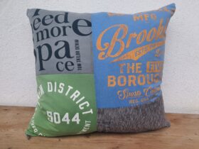 Erinnerungskissen genäht aus Lieblingskleidung