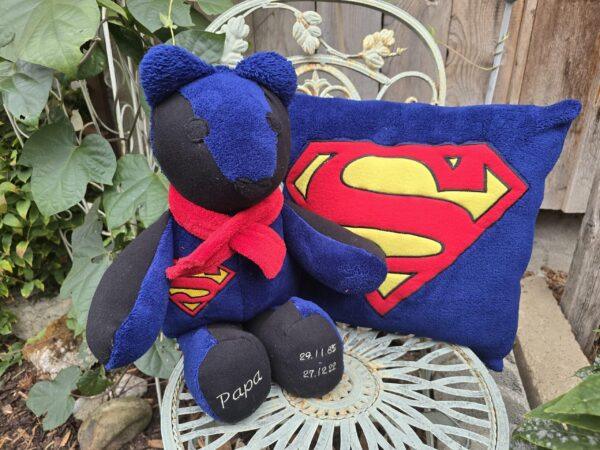 Memorybear BENNY aus Kleidung – Bild 4