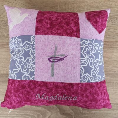 Patchworkkissen individuell – Bild 3