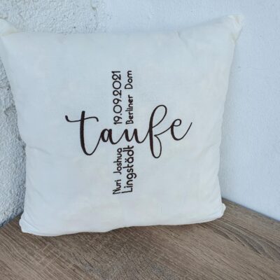 Patchworkkissen individuell – Bild 2