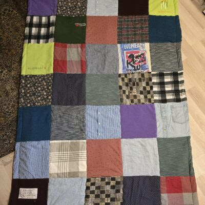 Sonderanfertigung Patchworkdecke für Birgit B.