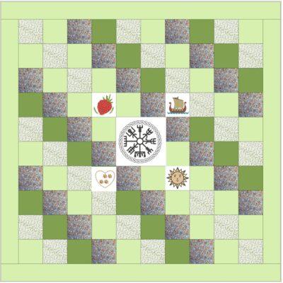 *Reserviert für YASMIN* Wunschdecke Patchwork 140 x 140 cm