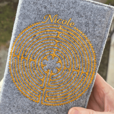 Gotteslobhülle mit integriertem Namen