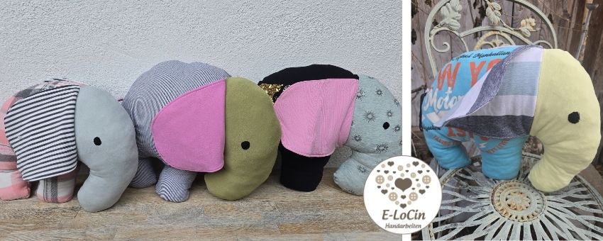 Erinnerungsstücke wie Erinnerungskissen aus Kleidung von Verstorbenen oder eigener Kleidung, Abschwitzdecken, Hundedecken oder anderen Textililien