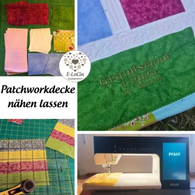 Individuelle Patchworkdecke nähen lassen nach Maß, Stoffauswahl. Auch unvollendete Projekte werden fertig genäht.
