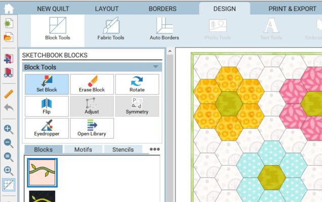 Patchworkdecke nach Wunsch nähen lassen mit Muster, Dreiecken, Streifen oder Quadraten