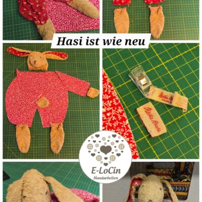 liebevoll und mit Ruhe reparierte Stofftiere als bleibende Erinnerung.