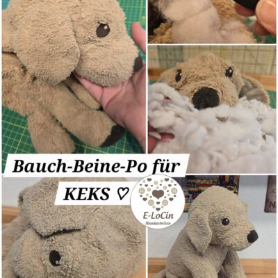 liebevoll und mit Ruhe reparierte Stofftiere als bleibende Erinnerung.