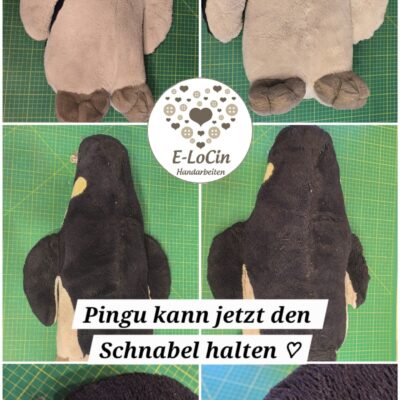 Stofftier Reparatur, Kuscheltierreparatur und Restaurierung von kleinen und großen Stofftieren