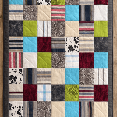 unvollständiges Patchworkprojekt fertig stellen. UFO fertig nähen lassen