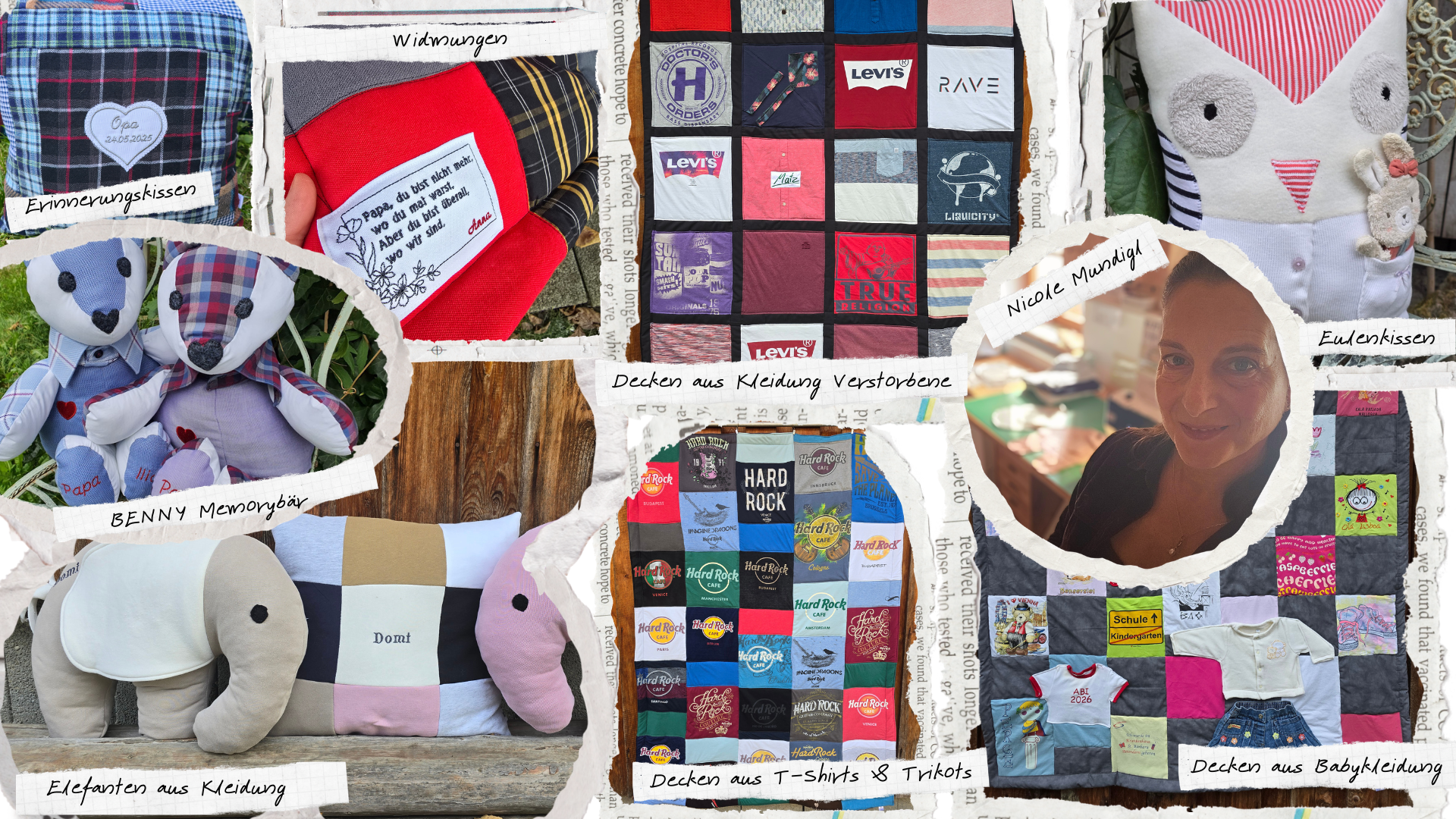 Patchworkdecken, Patchworkdecken aus Kleidung Verstorbener nähen lassen, Erinnerungsstücke, Bären und Kissen und vieles mehr. Seit 2011 - handmade in Oberbayern