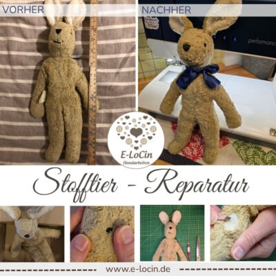 Kuscheltier Reparatur und Stofftierrettung mit Stofftier Reparatur in Polling, Oberbayern. Nahe München