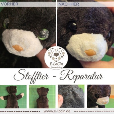 Kuscheltier Reparatur und Stofftierrettung mit Stofftier Reparatur in Polling, Oberbayern. Nahe München