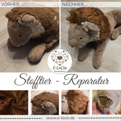 Kuscheltier Reparatur und Stofftierrettung mit Stofftier Reparatur in Polling, Oberbayern. Nahe München