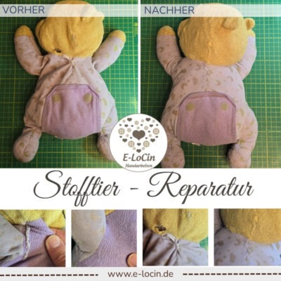 Kuscheltier Reparatur und Stofftierrettung mit Stofftier Reparatur in Polling, Oberbayern. Nahe München