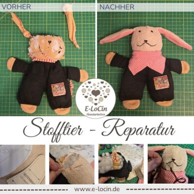 Kuscheltier Reparatur und Stofftierrettung mit Stofftier Reparatur in Polling, Oberbayern. Nahe München