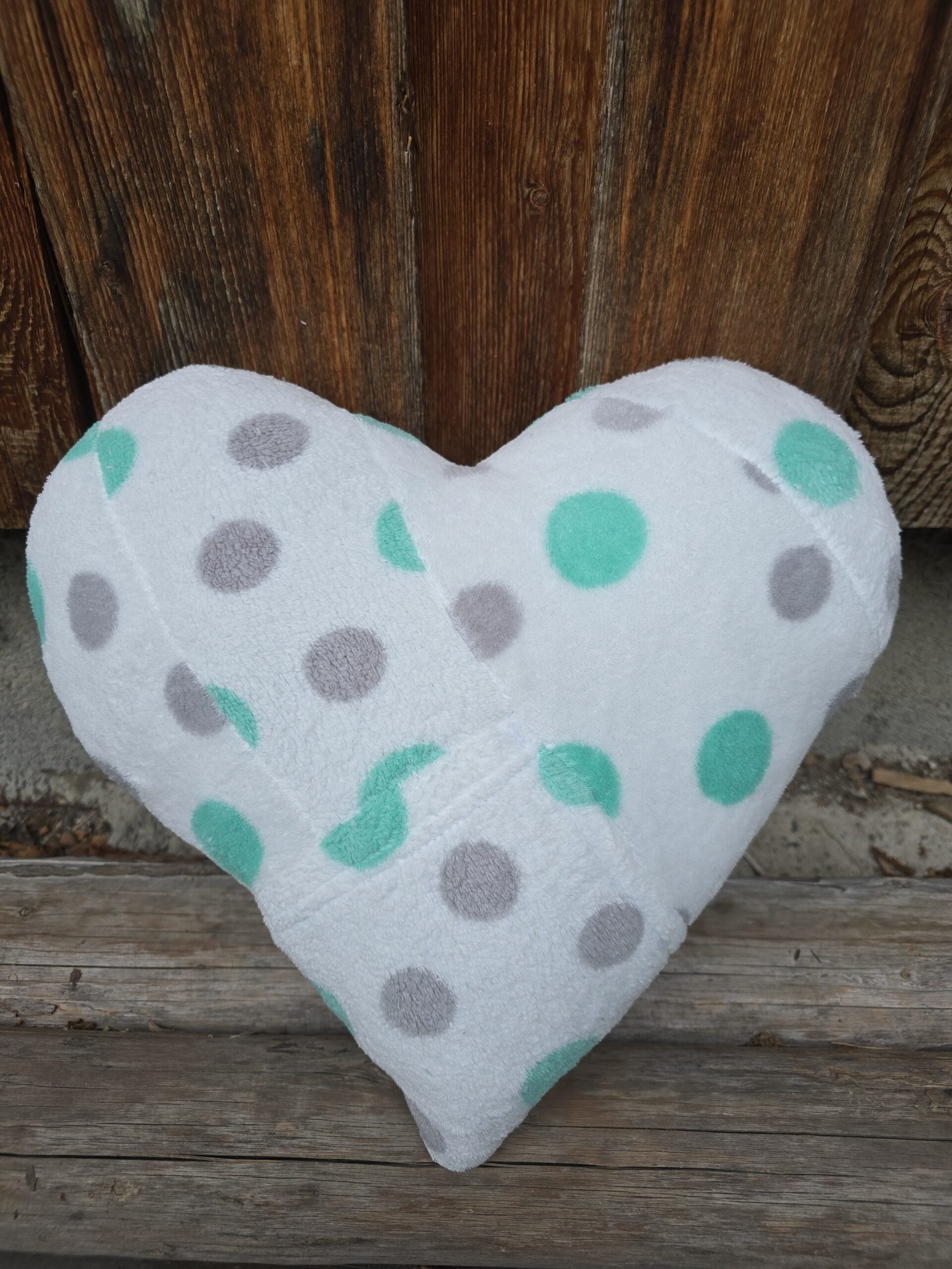 Herzkissen aus Kleidung – Bild 3