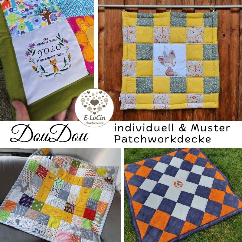 Individuelle Patchworkdecke nähen lassen
